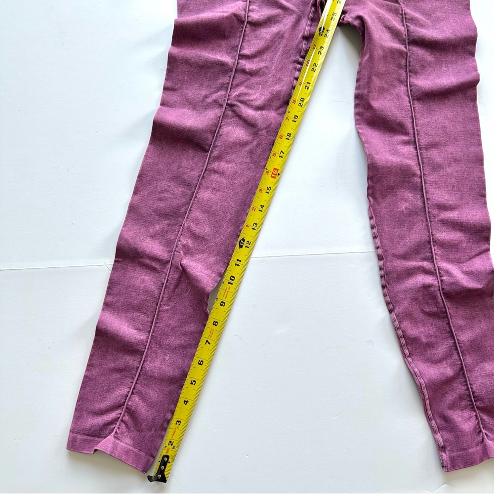 🍂NEW Free People Movement Good Karma Long Sleeve Onesie. Purple Acid Wash. M/L - Picture 12 of 16
